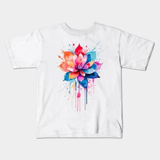 Flowers Art Kids T-Shirt